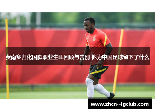 费南多归化国脚职业生涯回顾与告别 他为中国足球留下了什么