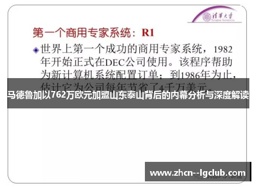 马德鲁加以762万欧元加盟山东泰山背后的内幕分析与深度解读